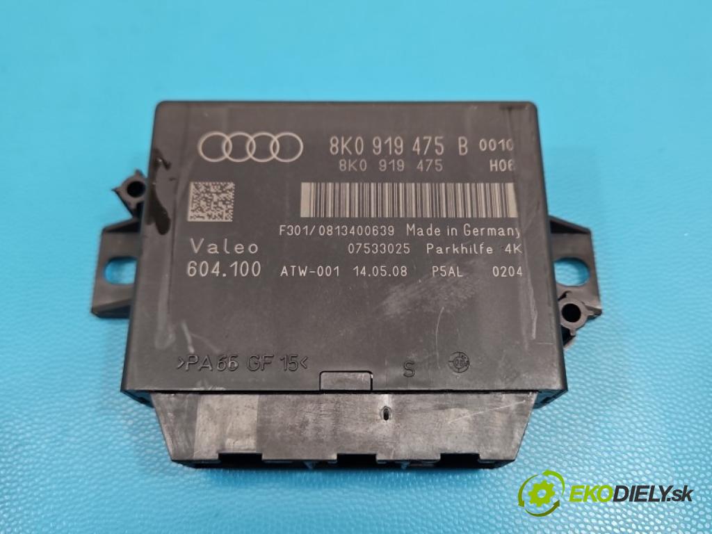 Audi A4 B8 2007-2015 3.2 V6 FSI 265KM automatic 195 kW 3197 cm3 4- řídící jednotka parkování 8K0919475B
