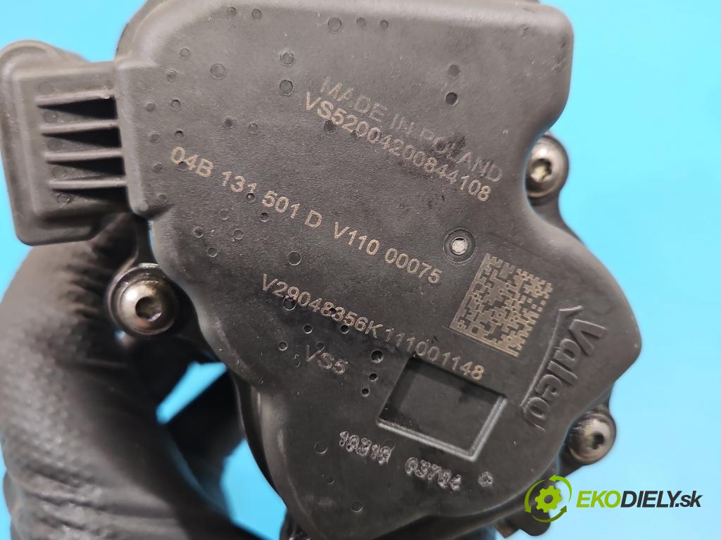 Skoda Rapid 2012-2019 1.4 tdi 90 HP manual 66 kW 1422 cm3 5- klapka 04B131501D (Škrtiaca klapka)