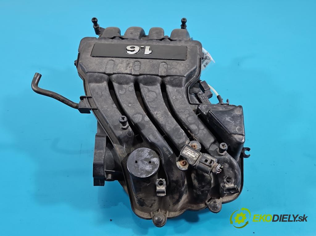 Seat Toledo III 2004-2009 1.6 8V 102 HP manual 75 kW 1595 cm3 5- zvod nasávací 06A133203DT (Sacie potrubie)