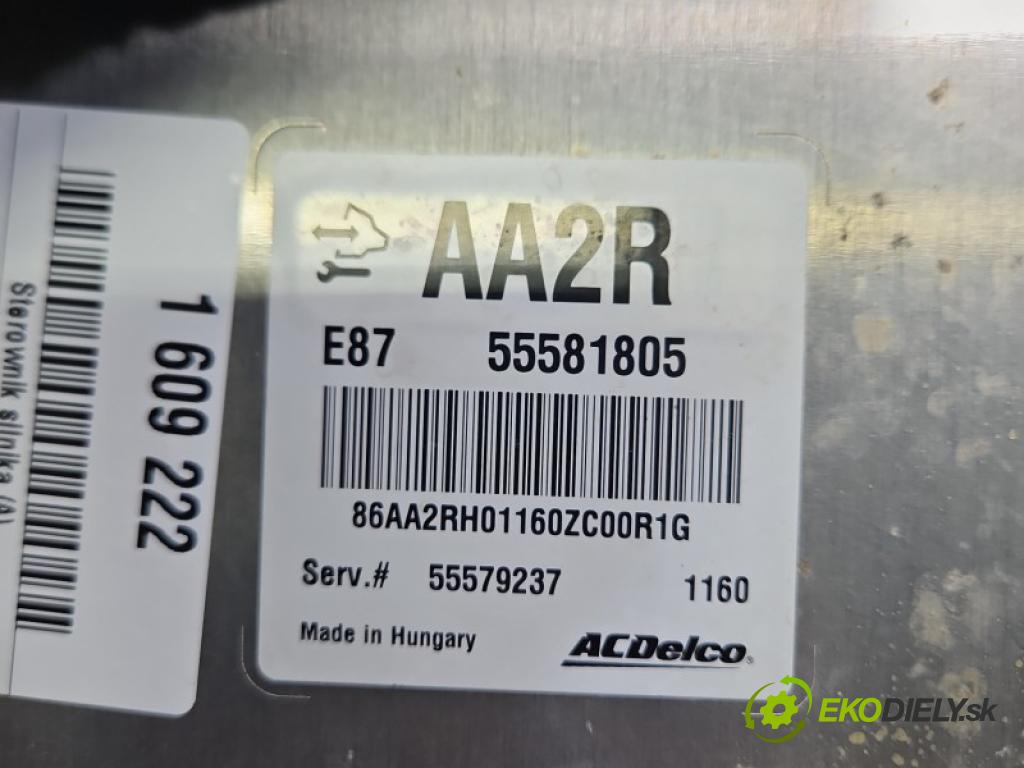 Opel Meriva B 2010-2017 1.7 CDTI A17DTS 110 hp manual 81 kW 1686 cm3 5- řídící jednotka motoru 55581805