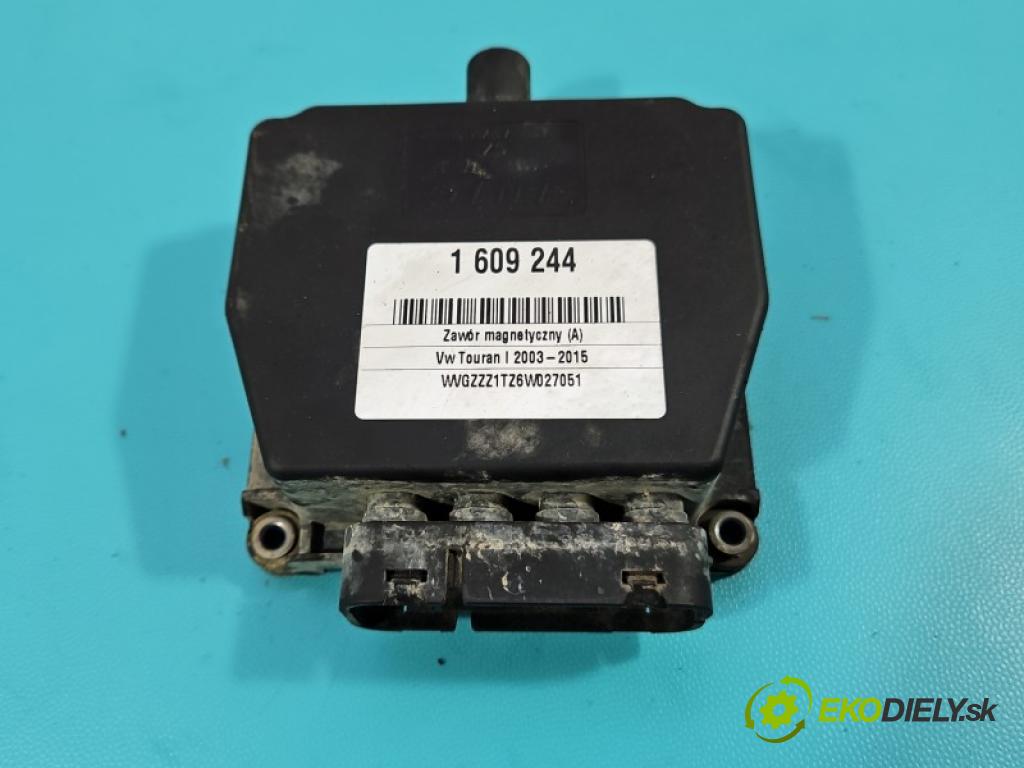 Vw Touran I 2003-2015 2.0 tdi 136hp manual 100 kW 1968 cm3 5- ventil magnetický: 6Q0906625 (Ventil ostatní)