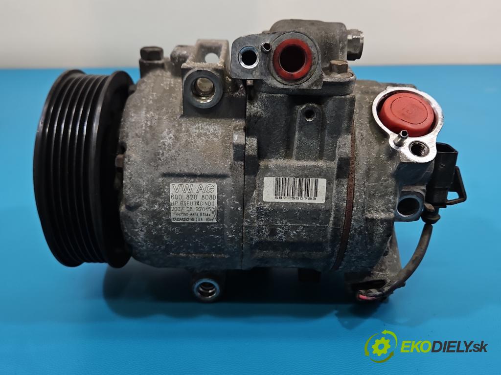 Skoda Fabia II 2007-2014 1.4 tdi 69KM manual 51 kW 1422 cm3 5- Kompresor: klimatizácie 6Q0820808D (Kompresor klimatizácie)