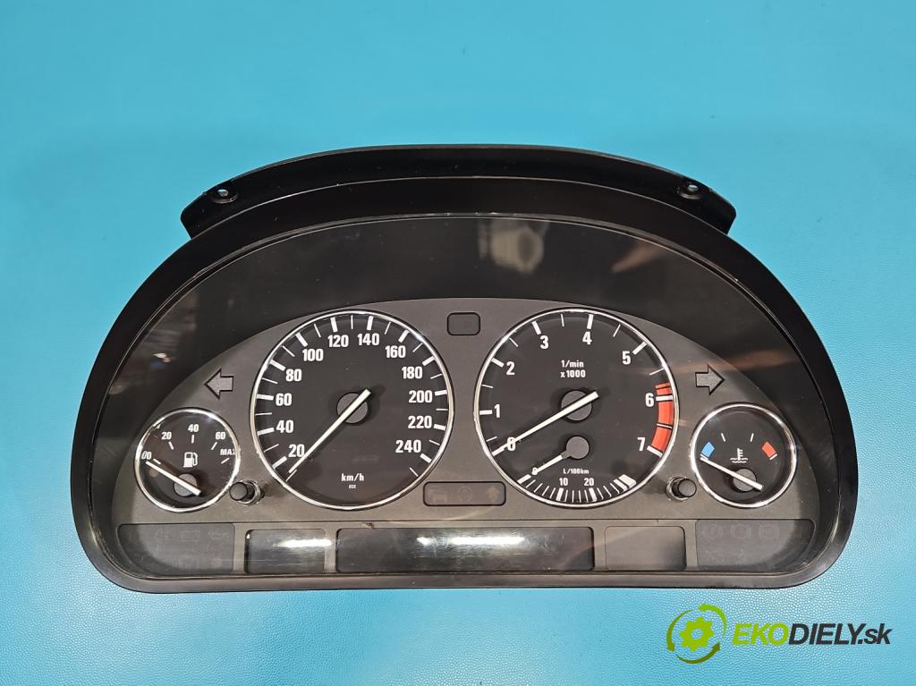 Bmw X5 E53 1999-2006 4.4 V8 286 HP automatic 210 kW 4398 cm3 5- prístrojovka/ budíky 6906992 (Prístrojová doska)