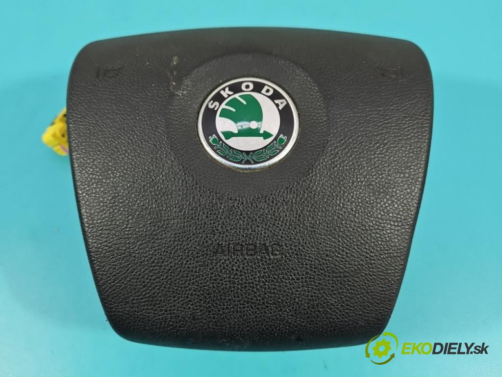 Skoda Fabia II 2007-2014 1.4 tdi 69KM manual 51 kW 1422 cm3 5- Polštář: vzduch: Řidič: 5J0880201D (Airbag)