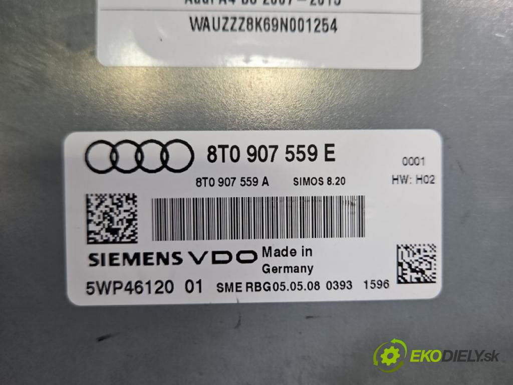 Audi A4 B8 2007-2015 3.2 V6 FSI 265KM automatic 195 kW 3197 cm3 4- řídící jednotka motoru 8T0907559E