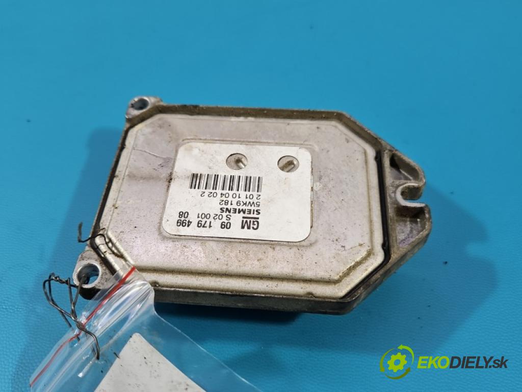 Opel Vectra C 2002-2008 1.8 16V 122 hp manual 90 kW 1796 cm3 4- řídící jednotka motoru 09179499