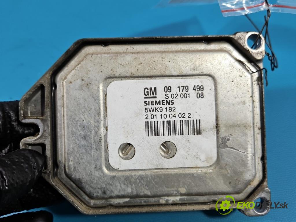 Opel Vectra C 2002-2008 1.8 16V 122 hp manual 90 kW 1796 cm3 4- řídící jednotka motoru 09179499
