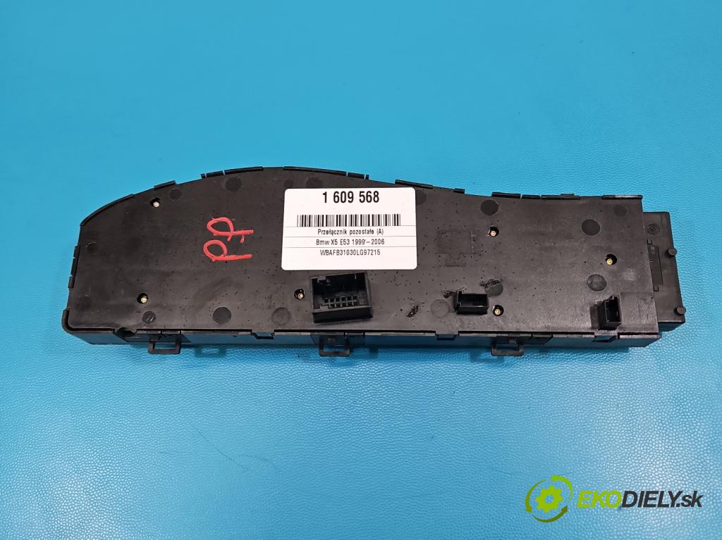 Bmw X5 E53 1999-2006 4.4 V8 286 HP automatic 210 kW 4398 cm3 5- prepínač ostatné 7001142