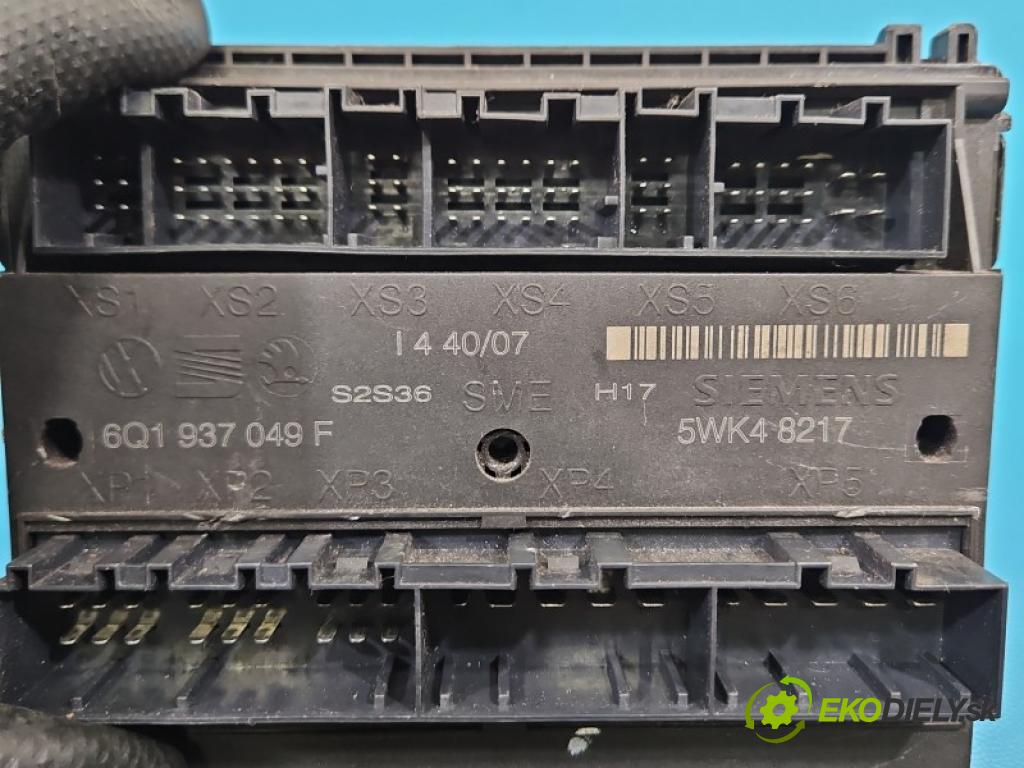 Skoda Fabia II 2007-2014 1.4 tdi 69KM manual 51 kW 1422 cm3 5- řídící jednotka komfortu 6Q1937049F