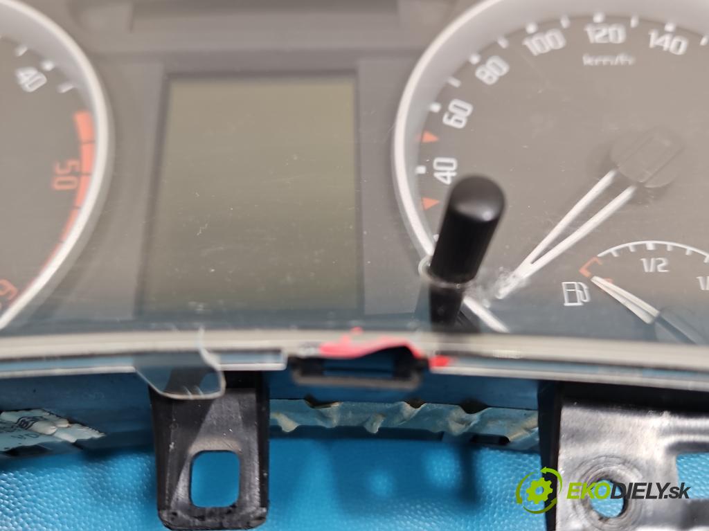 Skoda Fabia II 2007-2014 1.4 tdi 69KM manual 51 kW 1422 cm3 5- prístrojovka/ budíky 5J0920840C (Prístrojová doska)