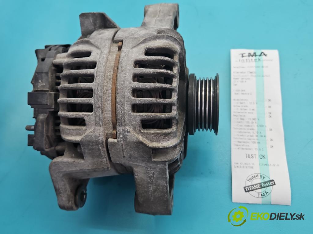Opel Vectra C 2002-2008 1.8 16V 122 HP manual 90 kW 1796 cm3 4- Alternator 0124415002 (Alternátor)