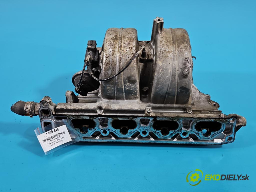 Opel Vectra C 2002-2008 1.8 16V 122 HP manual 90 kW 1796 cm3 4- zvod nasávací 24405386 (Sacie potrubie)
