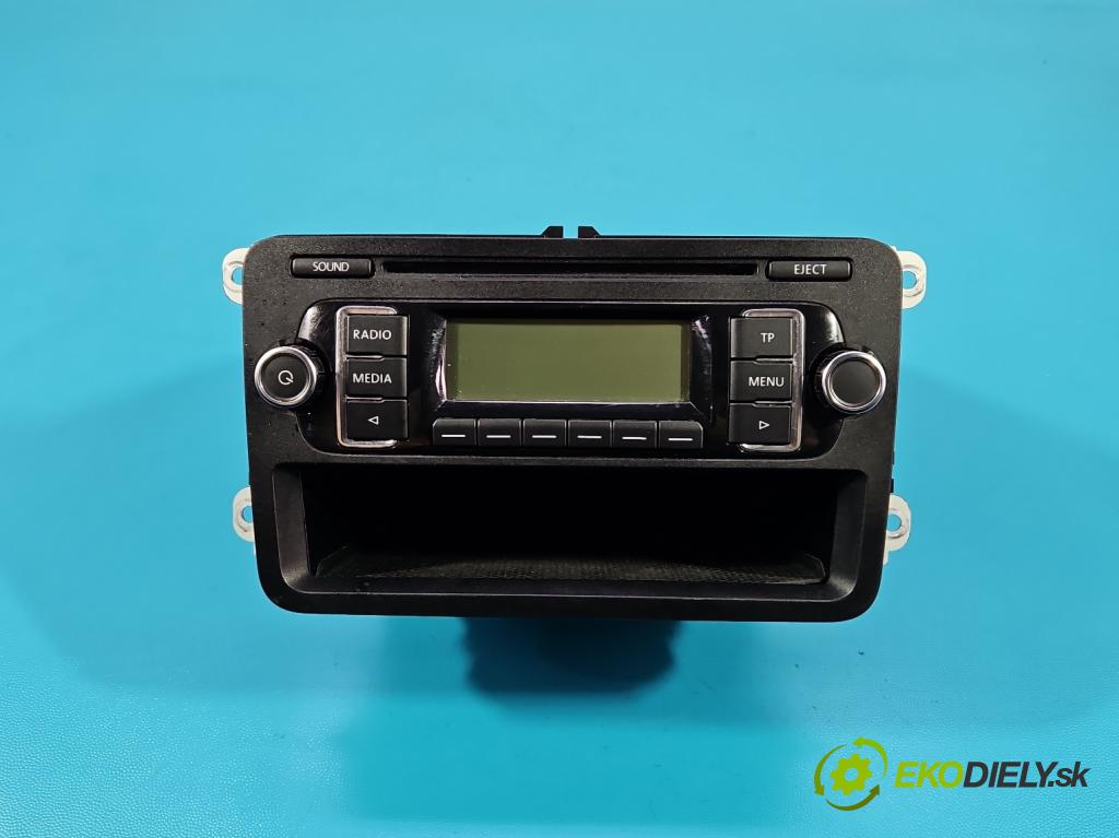 Vw Golf VI 2008-2013 1.4 16v 80 hp manual 59 kW 1390 cm3 5- Radio továrna: 1K0035156B