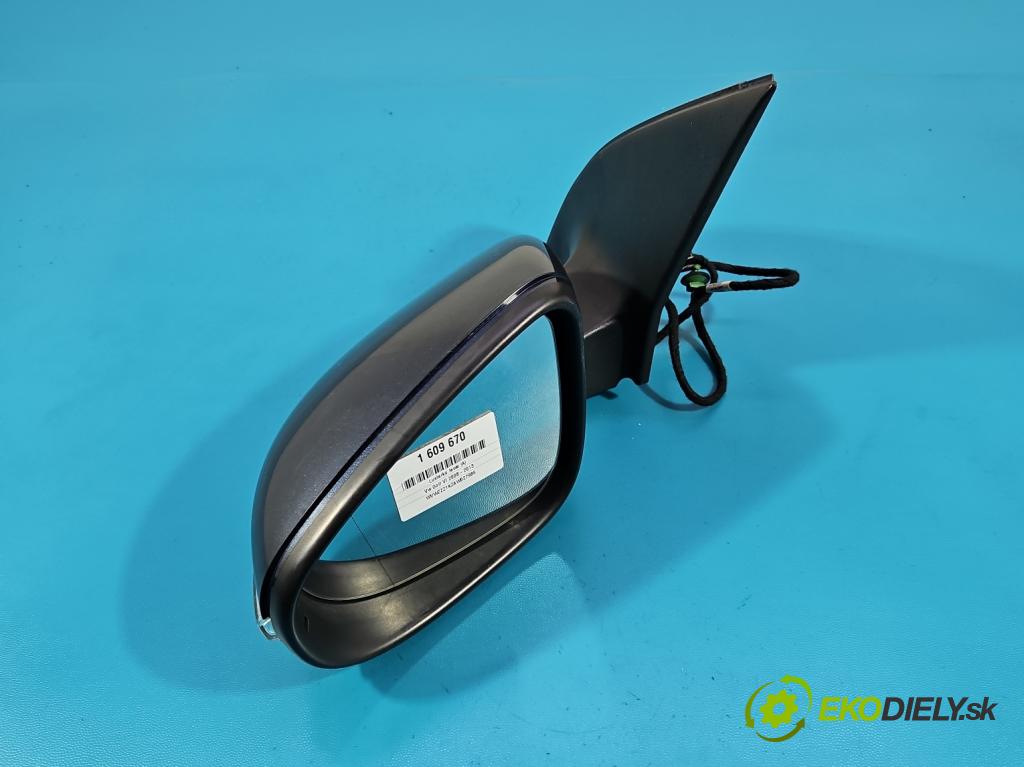 Vw Golf VI 2008-2013 1.4 16v 80 HP manual 59 kW 1390 cm3 5- zrkadlo ľavé (Kľučka dverí ostatné)
