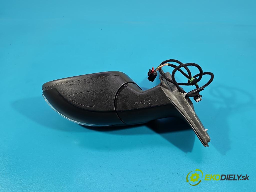 Vw Golf VI 2008-2013 1.4 16v 80 HP manual 59 kW 1390 cm3 5- zrkadlo ľavé (Kľučka dverí ostatné)