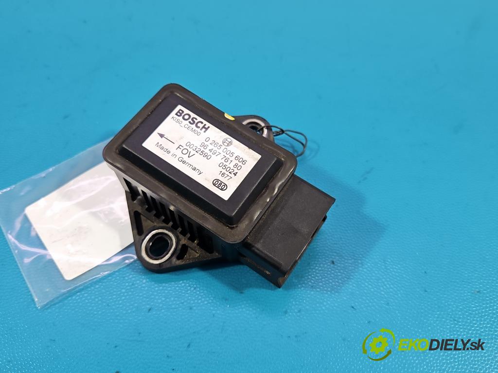 Citroen C4 I 2004-2011 1.6 16v 109 HP manual 80 kW 1587 cm3 5- snímač ESP 0265005606