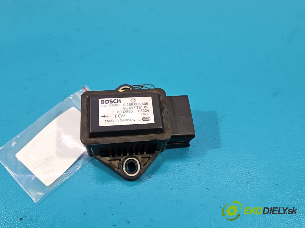 Citroen C4 I 2004-2011 1.6 16v 109 HP manual 80 kW 1587 cm3 5- snímač ESP 0265005606