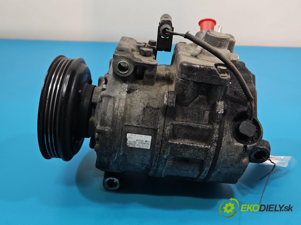 Audi A4 B6 2000-2004 1.9 TDI 131 HP manual 96 kW 1896 cm3 4- Kompresor: klimatizácie 447220-8403 (Kompresor klimatizácie)
