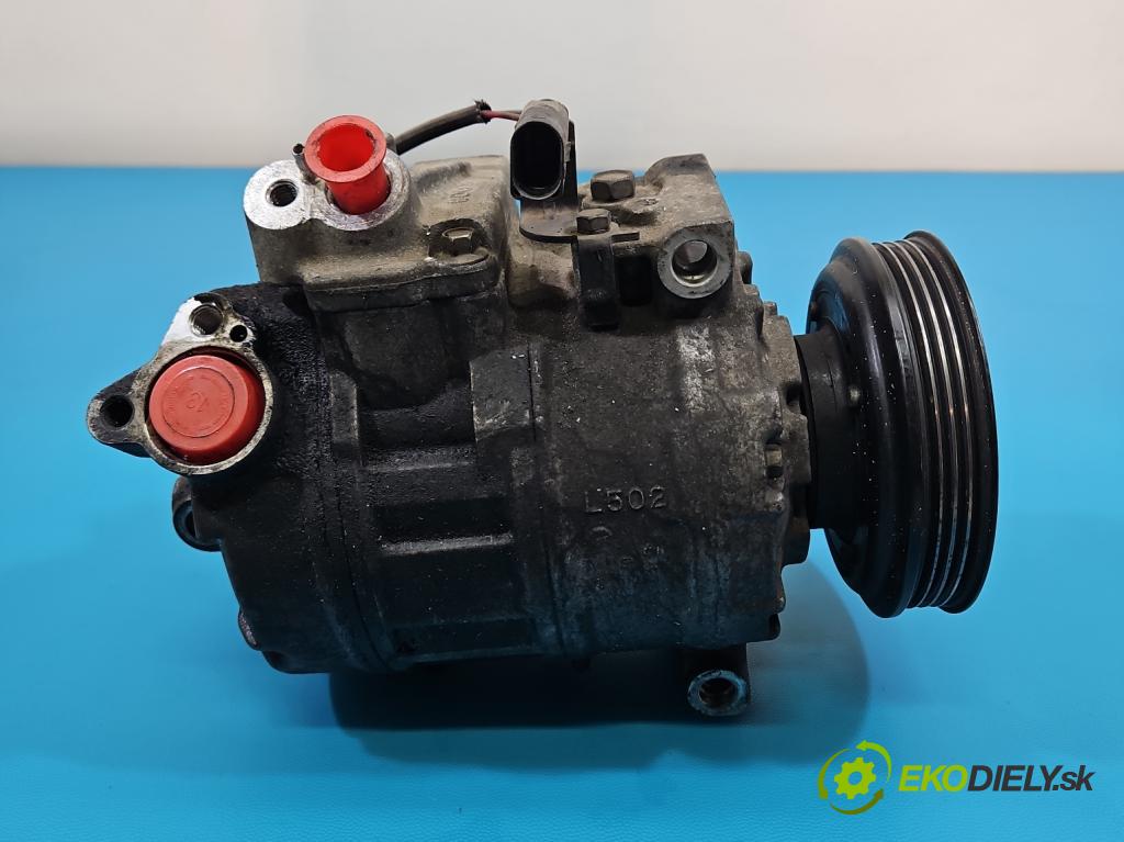Audi A4 B6 2000-2004 1.9 TDI 131 HP manual 96 kW 1896 cm3 4- Kompresor: klimatizácie 447220-8403 (Kompresor klimatizácie)