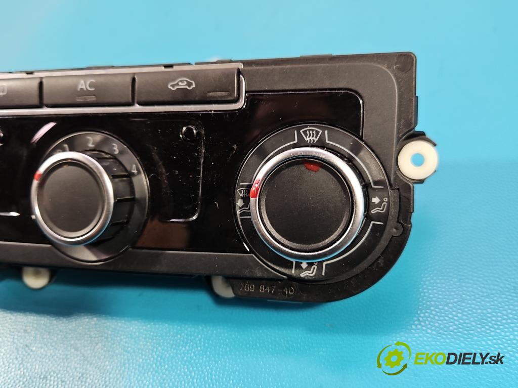 Vw Golf VI 2008-2013 1.4 16v 80 hp manual 59 kW 1390 cm3 5- palubní deska panel topení 5HB009751-10