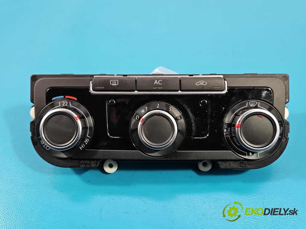 Vw Golf VI 2008-2013 1.4 16v 80 HP manual 59 kW 1390 cm3 5- panel kúrenia 5HB009751-10