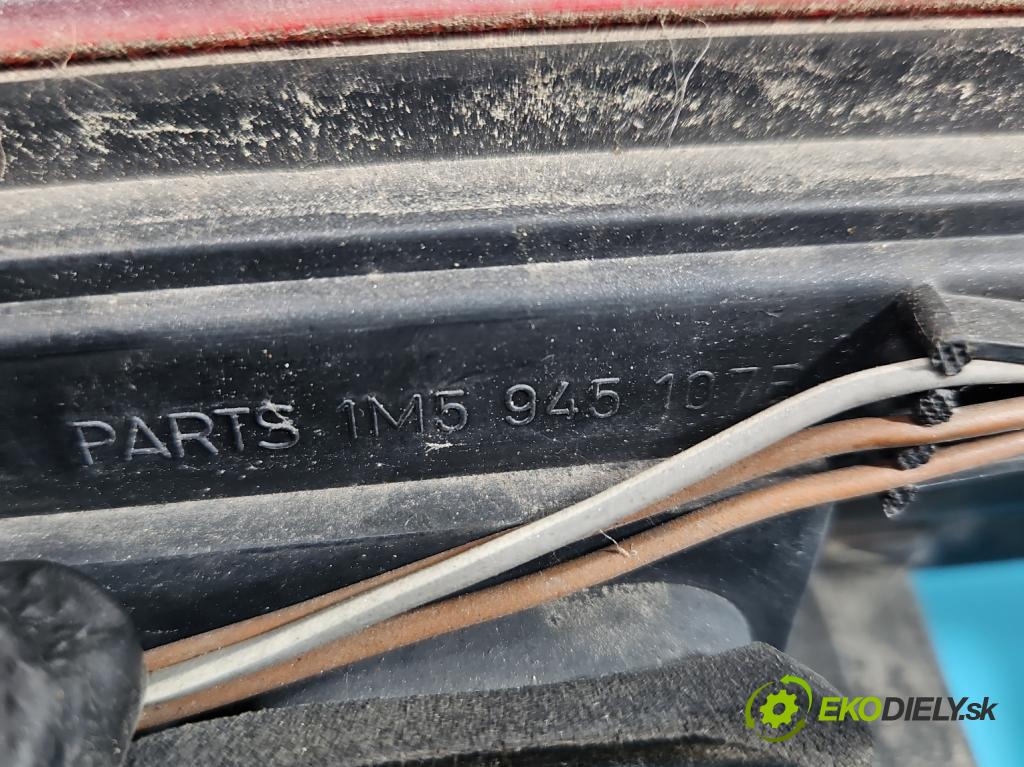 Seat Toledo II 1998-2004 1.6 sr 101 hp manual 74 kW 1595 cm3 4- zaslepka: zadní 1M5945225C