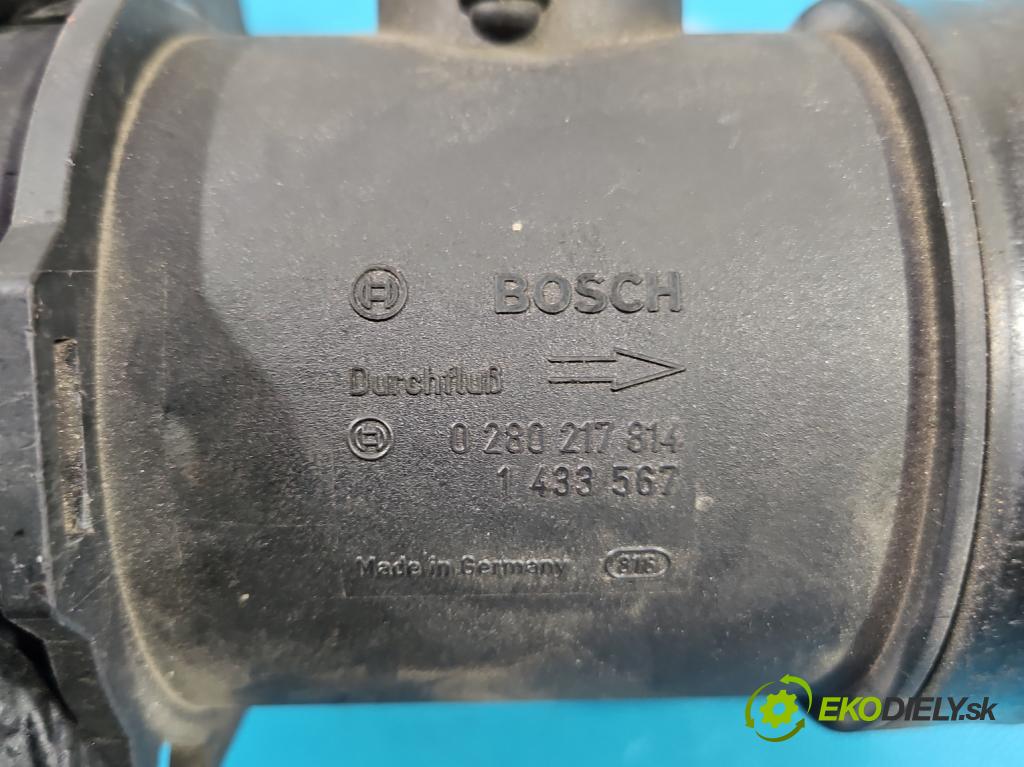 Bmw X5 E53 1999-2006 4.4 V8 286 hp automatic 210 kW 4398 cm3 5- váha vzduchu 0280217814 (Snímač hmotnosti vzduchu)