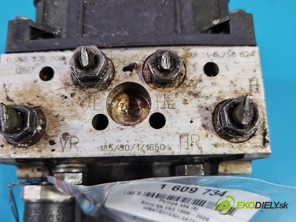 Bmw X5 E53 1999-2006 4.4 V8 286 HP automatic 210 kW 4398 cm3 5- čerpadlo abs 0265225009 (Pumpa ABS)