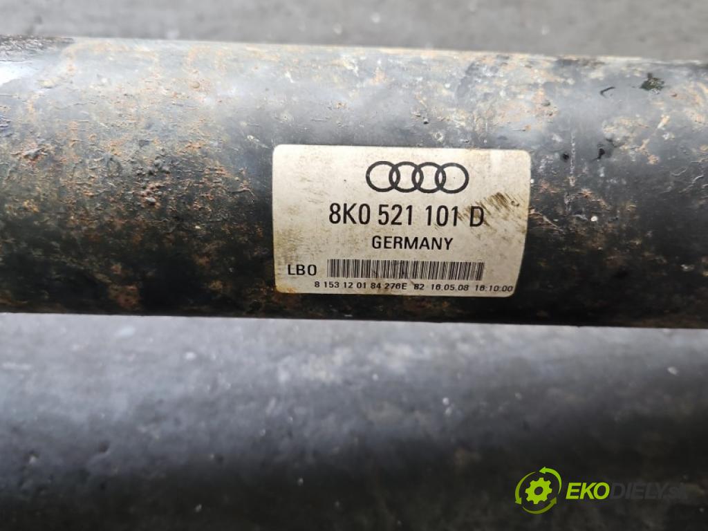 Audi A4 B8 2007-2015 3.2 V6 FSI 265KM automatic 195 kW 3197 cm3 4- hřídel hnací zadní 8K0521101D (Kardanový hřídel)