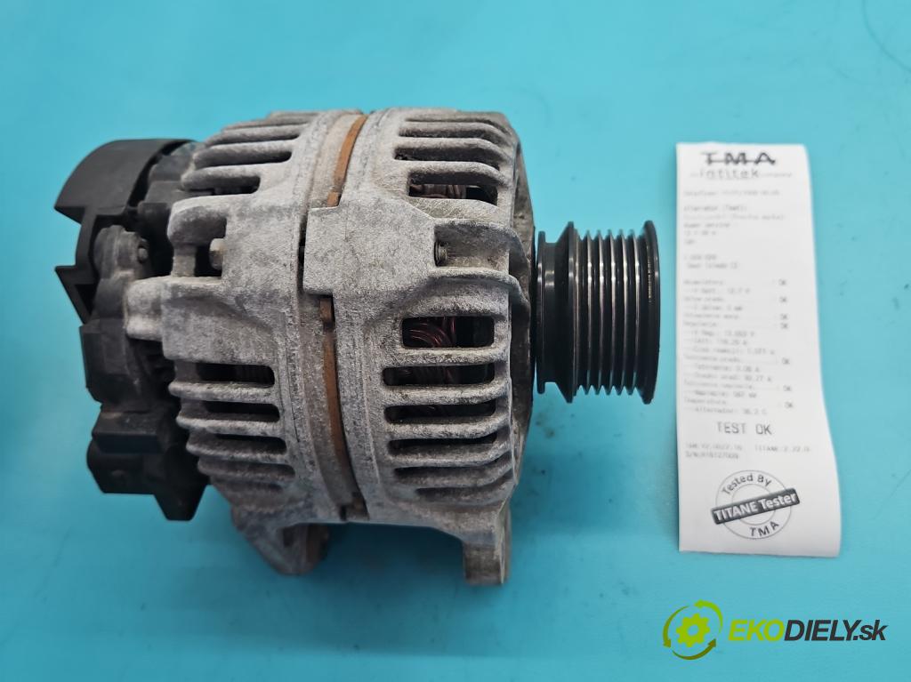 Seat Toledo II 1998-2004 1.6 sr 101 HP manual 74 kW 1595 cm3 4- Alternator 028903028D (Alternátor)