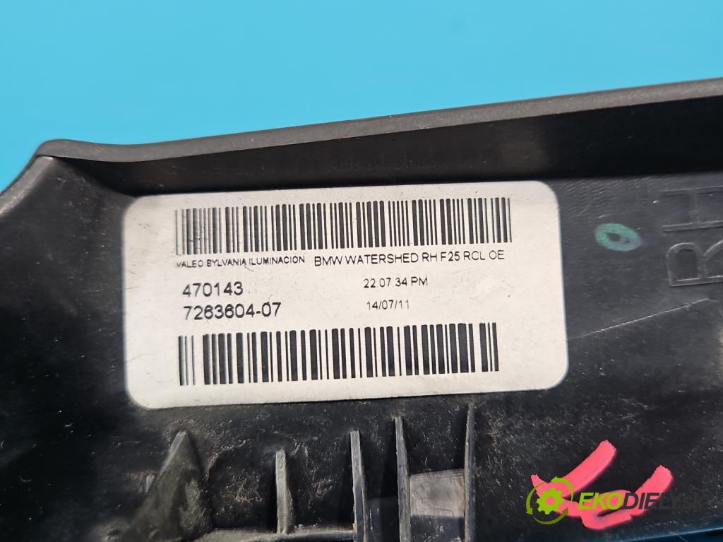 Bmw X3 F25 2010-2017 2.0d 184 hp automatic 135 kW 1995 cm3 5- kryt plastová 7263604