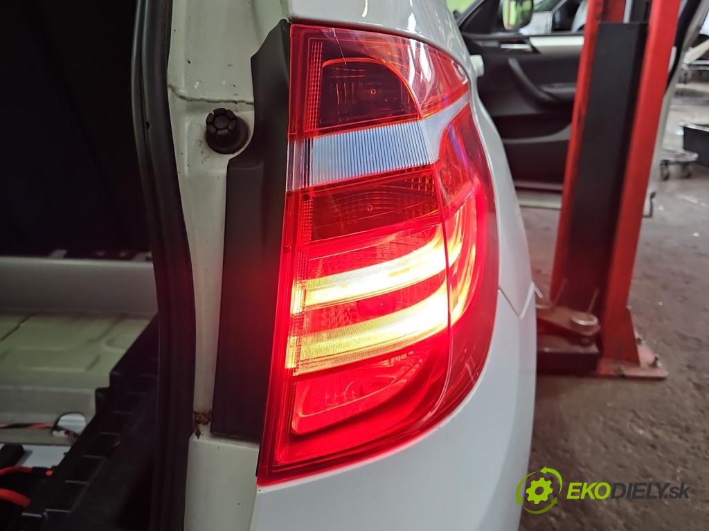 Bmw X3 F25 2010-2017 2.0d 184hp automatic 135 kW 1995 cm3 5- svetlo / reflektor zadné pravé blatník 7217312