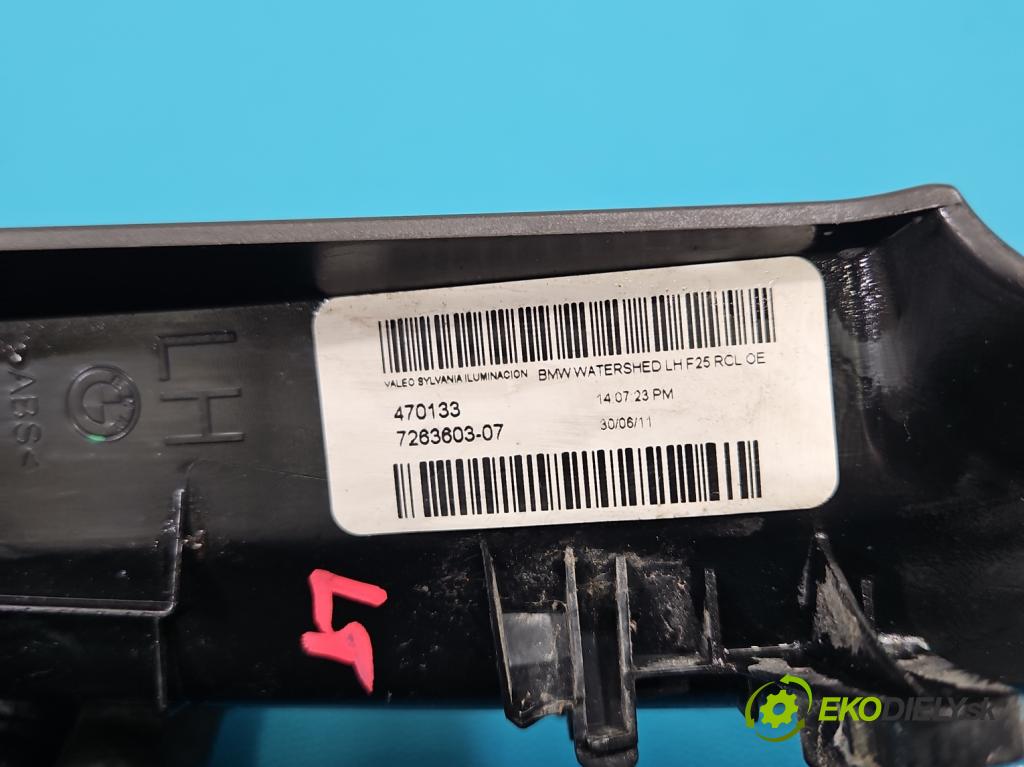 Bmw X3 F25 2010-2017 2.0d 184 hp automatic 135 kW 1995 cm3 5- kryt plastová 7263603-07