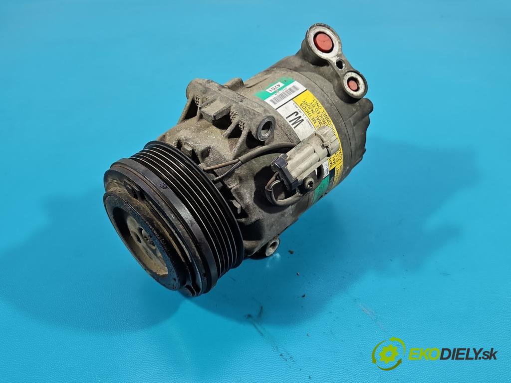 Opel Astra III 2004-2014 1.7 cdti 80 hp manual 59 kW 1686 cm3 5- Kompresor: klíma 13124751 (Kompresor klimatizace)