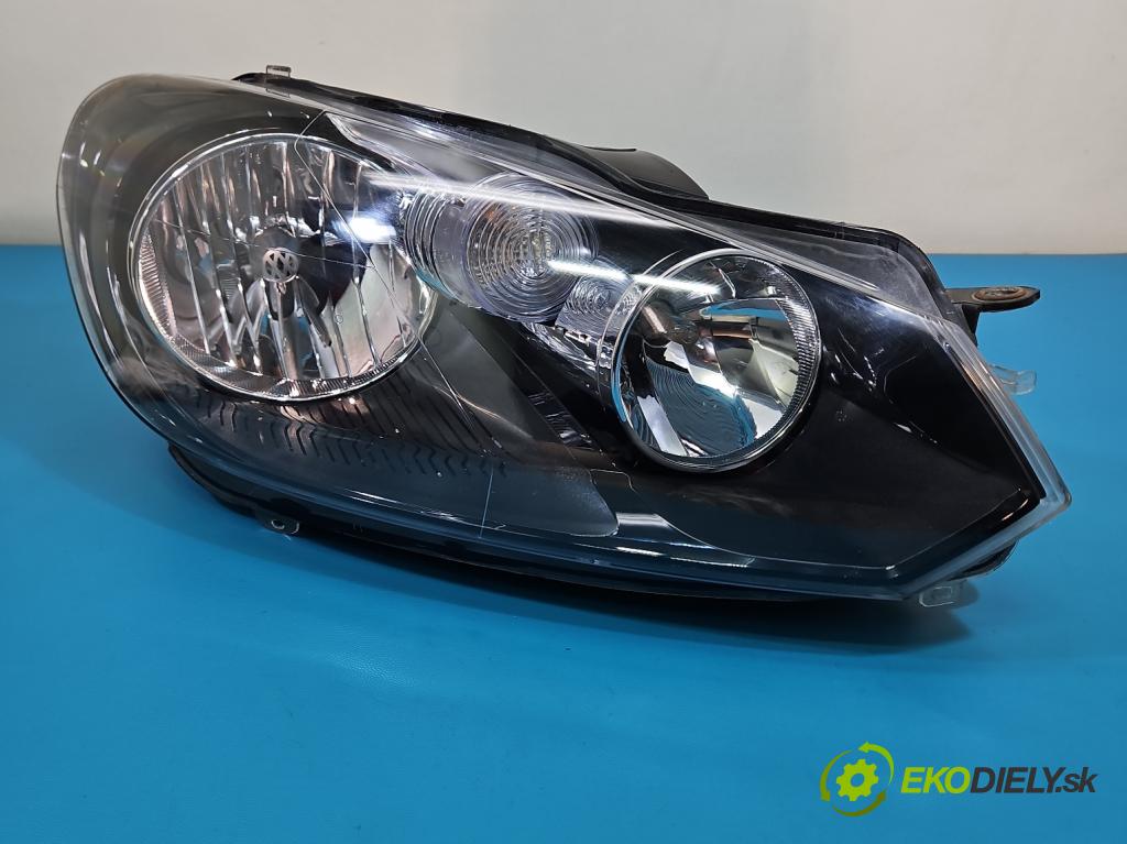 Vw Golf VI 2008-2013 1.4 16v 80 HP manual 59 kW 1390 cm3 5- Reflektor: pravý  (Svetlo predné pravé)