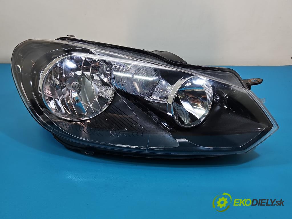 Vw Golf VI 2008-2013 1.4 16v 80 HP manual 59 kW 1390 cm3 5- Reflektor: pravý  (Svetlo predné pravé)