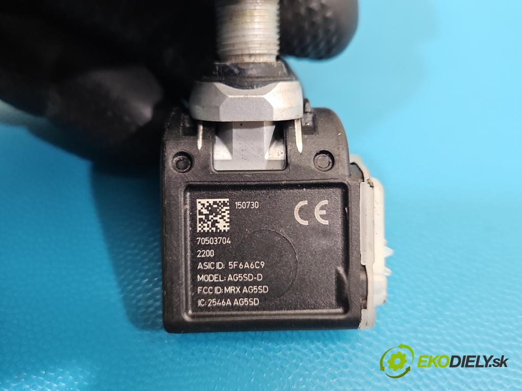 Bmw X5 E53 1999-2006 4.4 V8 286 hp automatic 210 kW 4398 cm3 5- snímač tlaku pneumatika 70503704 (Snímač tlaku v pneumatice)