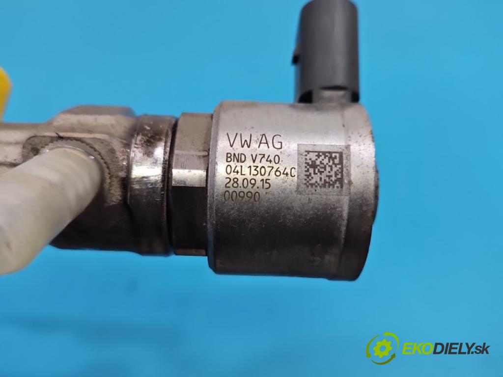 Vw Jetta VI 2010-2018 2.0 tdi 110 HP manual 81 kW 1968 cm3 4- lišta vstrekovacia 04L089G (Vstrekovacia lišta)