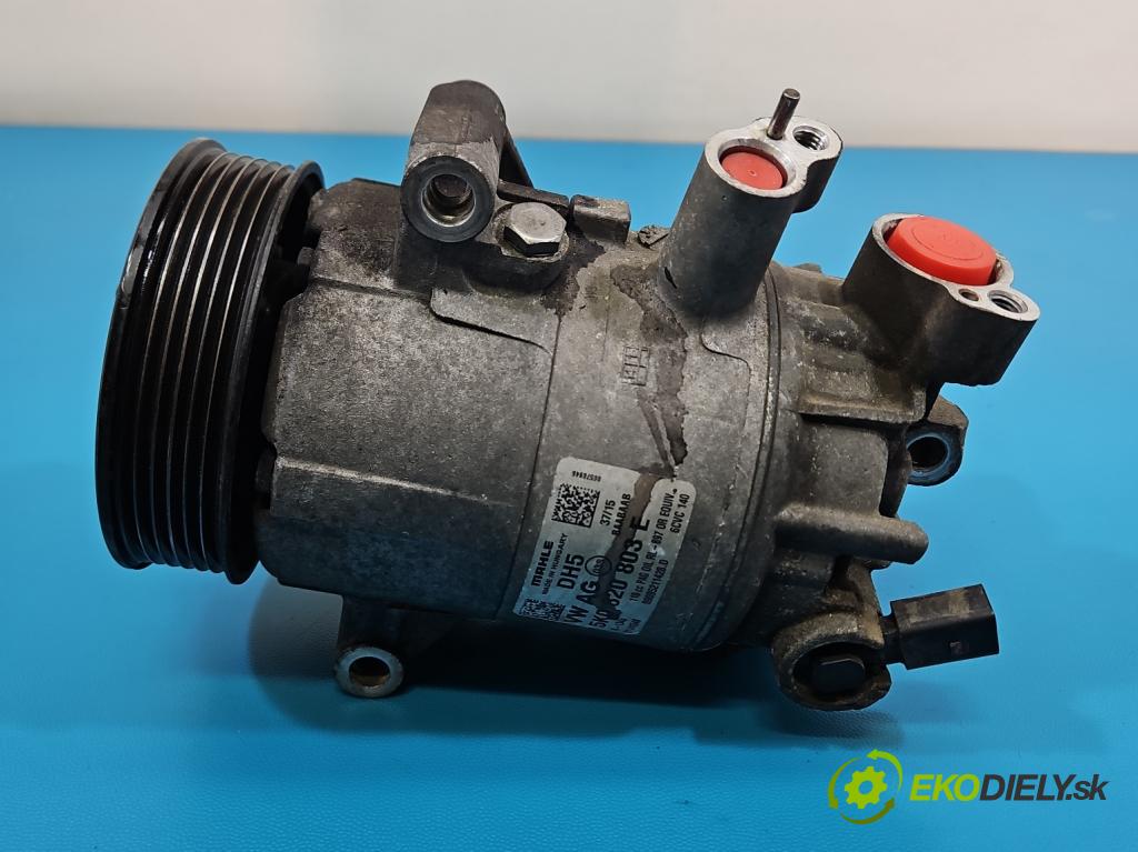 Vw Jetta VI 2010-2018 2.0 tdi 110 HP manual 81 kW 1968 cm3 4- Kompresor: klimatizácie 5K0820803E (Kompresor klimatizácie)