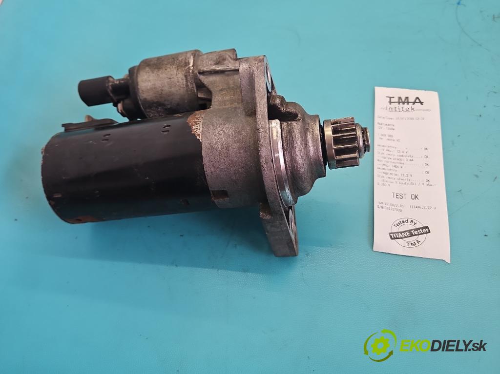 Vw Jetta VI 2010-2018 2.0 tdi 110 hp manual 81 kW 1968 cm3 4- startér: 02Z911024H (Startér)
