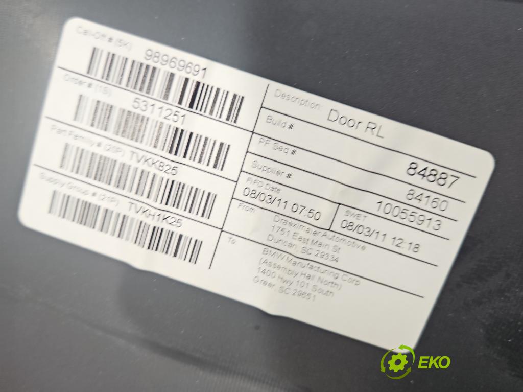 Bmw X3 F25 2010-2017 2.0d 184 hp automatic 135 kW 1995 cm3 5- sedačke: komplet