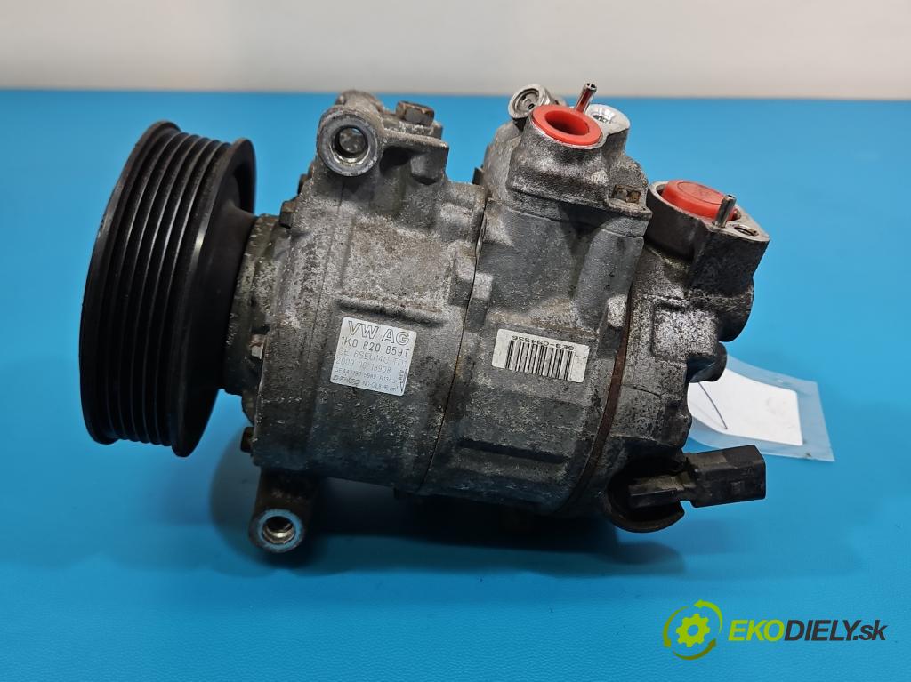 Vw Golf VI 2008-2013 1.4 16v 80 HP manual 59 kW 1390 cm3 5- Kompresor: klimatizácie 1K0820859T (Kompresor klimatizácie)