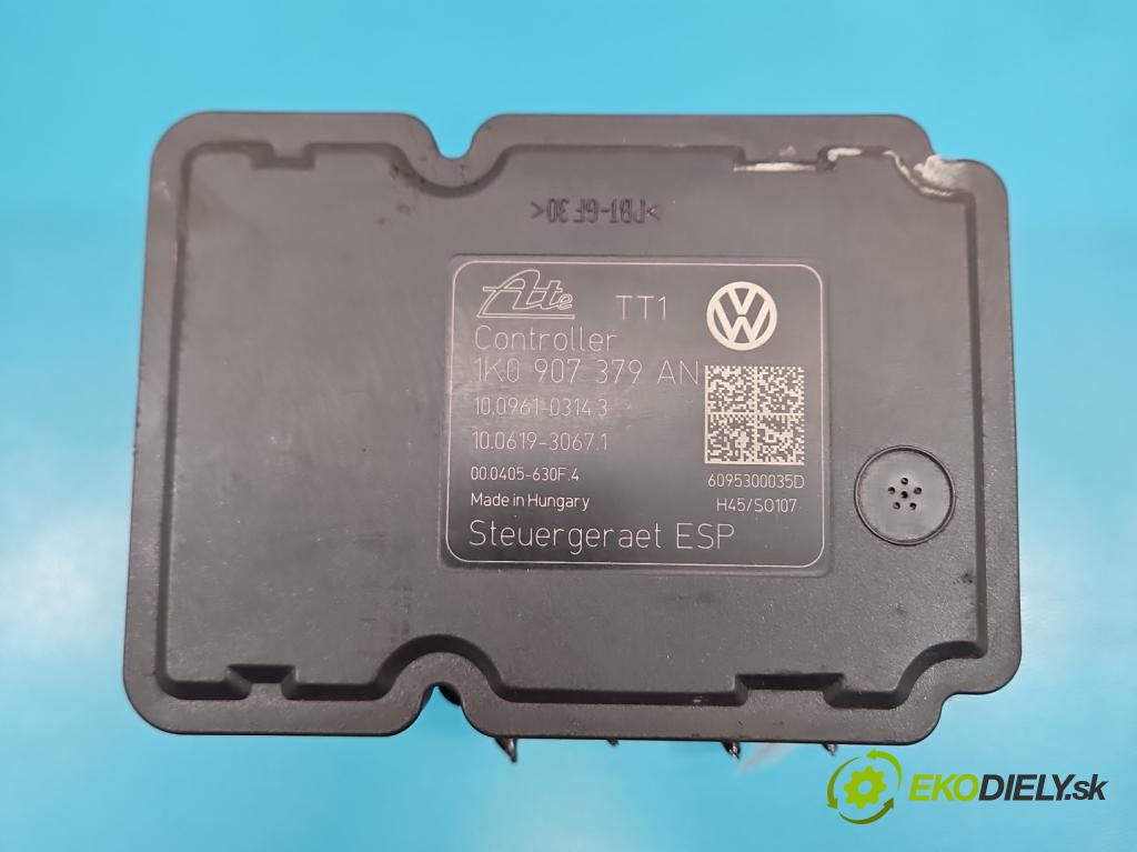Vw Golf VI 2008-2013 1.4 16v 80 hp manual 59 kW 1390 cm3 5- čerpadlo abs 1K0614517BJ (Pumpa ABS)