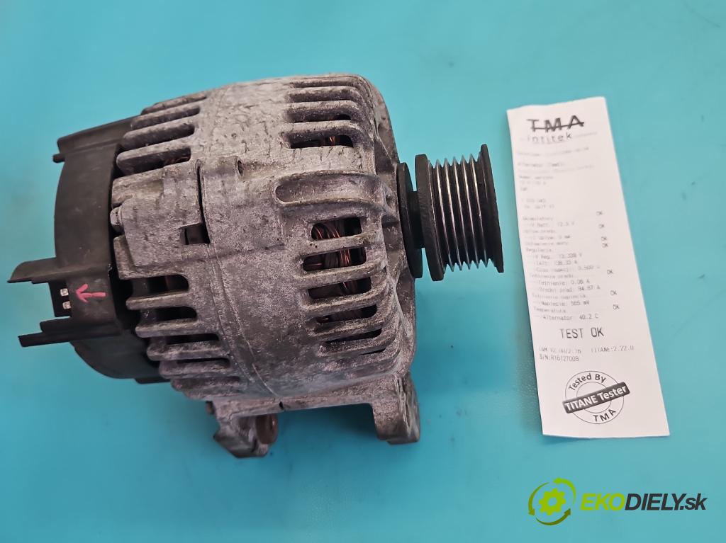 Vw Golf VI 2008-2013 1.4 16v 80 HP manual 59 kW 1390 cm3 5- Alternator 036903024H (Alternátor)