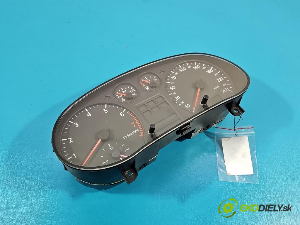 Audi A3 8L 1996-2003 1.8 T 150 hp manual 110 kW 1781 cm3 3- Přístrojová deska 8L0919860C (Přístrojová deska)