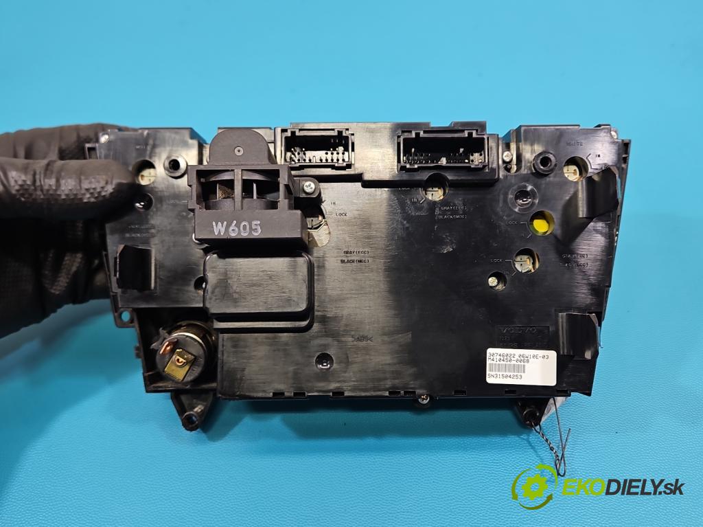 Volvo S60 I 2000-2010 2.4 D5 185 hp manual 136 kW 2401 cm3 4- palubní deska panel topení 30746022