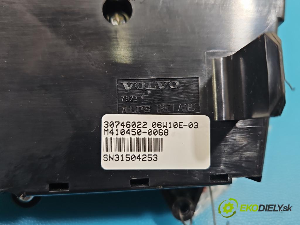 Volvo S60 I 2000-2010 2.4 D5 185 hp manual 136 kW 2401 cm3 4- palubní deska panel topení 30746022