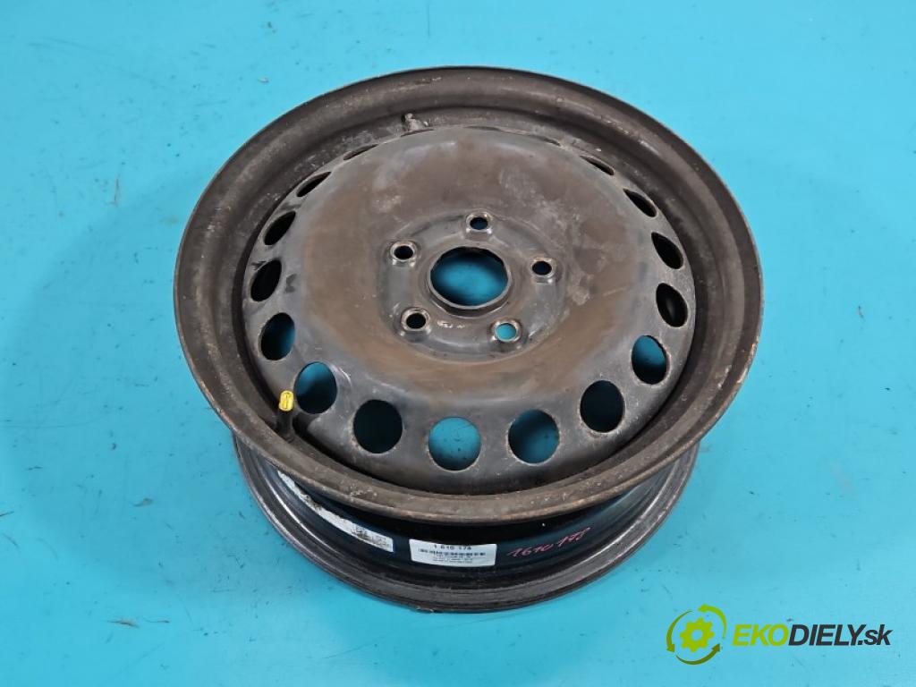 Vw Golf VI 2008-2013 1.4 16v 80 hp manual 59 kW 1390 cm3 5- Felga ocelový 15