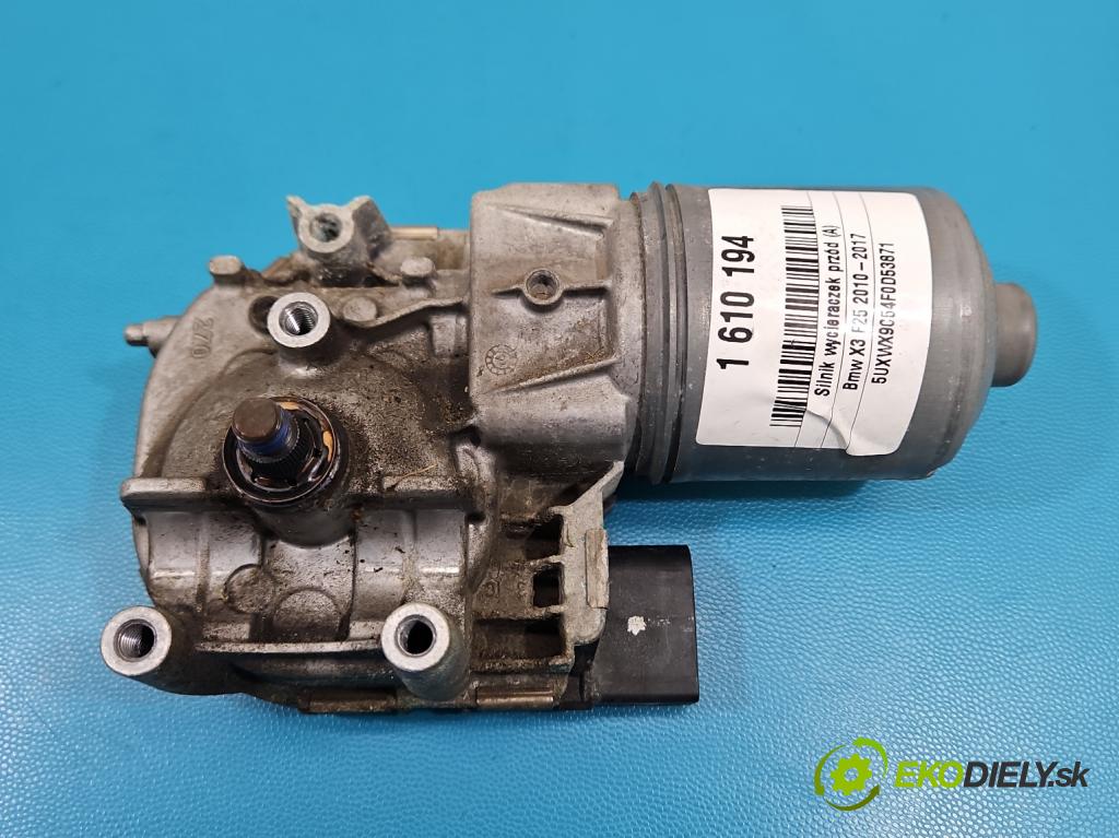 Bmw X3 F25 2010-2017 2.0 T 245KM automatic 180 kW 1997 cm3 5- motor stieračov predné 1137328561
