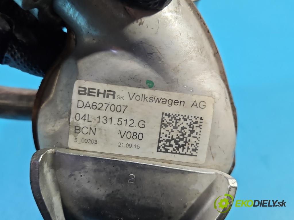 Vw Jetta VI 2010-2018 2.0 tdi 110 HP manual 81 kW 1968 cm3 4- chladič výfukové 04L131512G